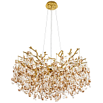 Люстра с хрустальными подвесками Fairytree Gold Crystal Chandelier 10 варинант исполнения - 2 | Loft Concept в Кирове