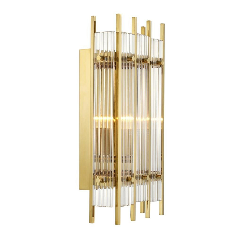 Бра Wall Lamp Sparks S Gold Глянцевое золото Прозрачный (Transparent) Бра Wall Lamp Sparks S Gold Глянцевое золото Прозрачный (Transparent) в Кирове | Loft Concept