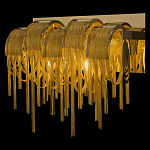 Бра с металлическими дугами и цепочками 33 см Atlantis Chain варинант исполнения - 12 | Loft Concept в Кирове