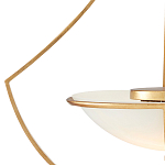 Люстра золотая светодиодная Graduated Bell варинант исполнения - 1 | Loft Concept в Кирове