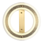 Бра круглое с эффектом морозного стекла Freezing Pattern варинант исполнения - 1 | Loft Concept в Кирове