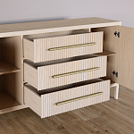 Буфет Primo с тремя ящиками и двумя фасадами Светлый дуб варинант исполнения - 5 | Loft Concept в Кирове