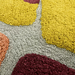 Чехол на подушку с рисунком горчичного цвета Elan Textured варинант исполнения - 6 | Loft Concept в Кирове