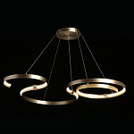 Люстра подвесная светодиодная в виде волнообразной ленты Ribbon Vortex варинант исполнения - 16 | Loft Concept в Кирове