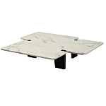 Стол журнальный низкий с фигурной столешницей Threshold варинант исполнения - 1 | Loft Concept в Кирове