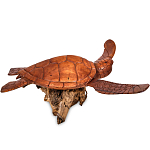 Статуэтка деревянная в виде морской черепахи Marine Reptiles варинант исполнения - 2 | Loft Concept в Кирове