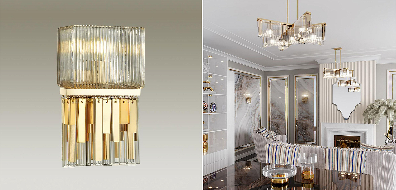 Бра Madelen Gold Wall Lamp Бра Madelen Gold Wall Lamp - Loft-Concept в Кирове