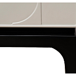 Тумбочка прикроватная с ящиком черно-серого цвета Noble Nightstand варинант исполнения - 6 | Loft Concept в Кирове