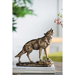 Фигурка Волк Gold варинант исполнения - 5 | Loft Concept в Кирове