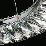 Люстра круглая с прозрачной хрустальной рамкой Maude Crystal Light варинант исполнения - 11 | Loft Concept в Кирове