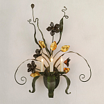 Бра с цветами и листьями Paradise Bush варинант исполнения - 3 | Loft Concept в Кирове