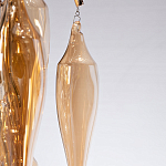 Подвесная люстра с ветвистым каркасом Sconce Caramel варинант исполнения - 2 | Loft Concept в Кирове