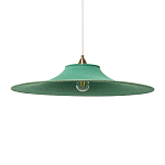 Подвесной вязаный зеленый светильник «Токио»  варинант исполнения - 1 | Loft Concept в Кирове