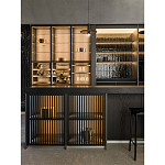 Кухонный гарнитур из массива дуба и камня Ratio Dada Engenereed варинант исполнения - 2 | Loft Concept в Кирове