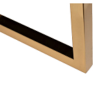 Стул обеденный велюровый черный с золотым каркасом Nobility варинант исполнения - 5 | Loft Concept в Кирове