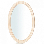 Овальное настольное зеркало бежевое Interiors Romance варинант исполнения - 1 | Loft Concept в Кирове