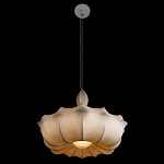 Подвесной светильник с белым фигурным абажуром и мягкими волнистыми краями Cloud Motion  варинант исполнения - 9 | Loft Concept в Кирове