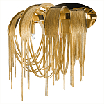 Бра с металиическими цепочками и дугообразными элементами Atlantis Chain варинант исполнения - 9 | Loft Concept в Кирове