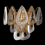 Бра с белыми и прозрачными подвесками Character Chandelier варинант исполнения - 2 | Loft Concept в Кирове