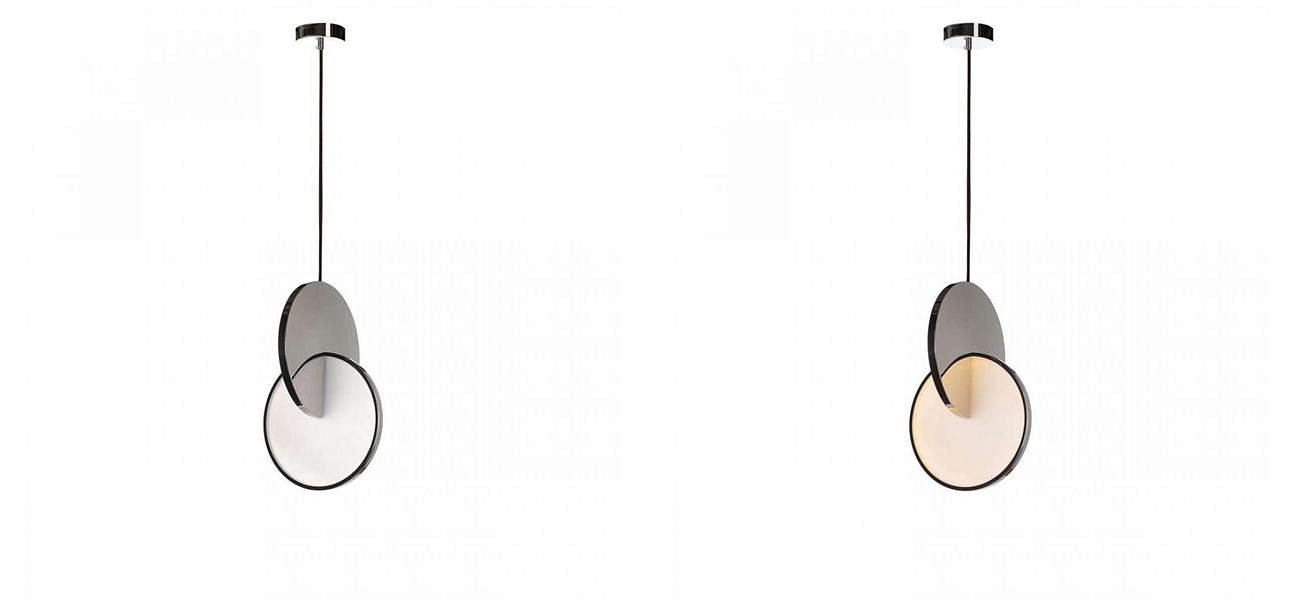 Подвесной светильник Eclipse Pendant Light Сhrome Подвесной светильник Eclipse Pendant Light Сhrome - Loft-Concept в Кирове