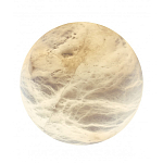 Бра в форме диска из натурального камня Cryptocrystalline Stone варинант исполнения - 1 | Loft Concept в Кирове