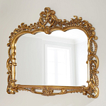 Зеркало настенное в ажурной раме в стиле барокко Ornate Ornaments варинант исполнения - 2 | Loft Concept в Кирове