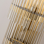 Бра с золотистым основанием и прозрачными трубками Nembus варинант исполнения - 5 | Loft Concept в Кирове