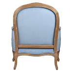 Кресло Ava Classical Armchair light blue velour варинант исполнения - 3 | Loft Concept в Кирове