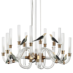 Люстра с декоративными птицами Ganthea D 73 см варинант исполнения - 1 | Loft Concept в Кирове