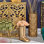 Ваза в форме сапог с рельефной текстурой и ручками Vase Boot варинант исполнения - 6 | Loft Concept в Кирове