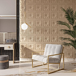 Гипсовая 3D Панель M-106 варинант исполнения - 2 | Loft Concept в Кирове