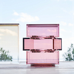 Стол журнальный в форме кубов Acrylic Furniture Lumina Crimson Clarity варинант исполнения - 9 | Loft Concept в Кирове