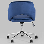 Кресло для компьютерного стола Veloury Blue варинант исполнения - 5 | Loft Concept в Кирове