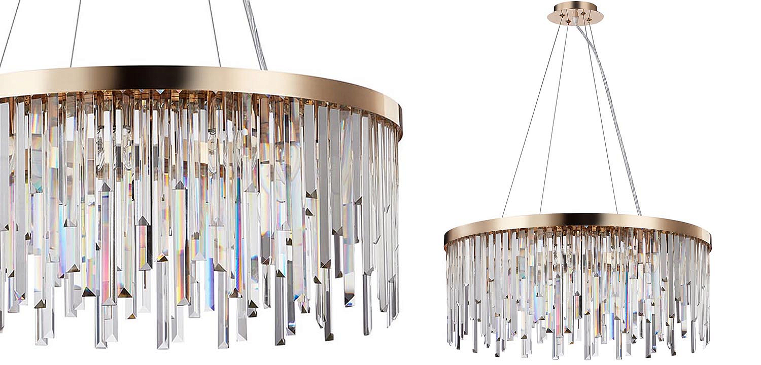 Люстра Bennett Chandelier gold Люстра Bennett Chandelier gold - Loft-Concept в Кирове