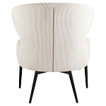 Современное мягкое кресло на металлических ножках Rakush Milk варинант исполнения - 3 | Loft Concept в Кирове