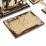 Настольный письменный набор из яшмы Manager Organizer варинант исполнения - 4 | Loft Concept в Кирове