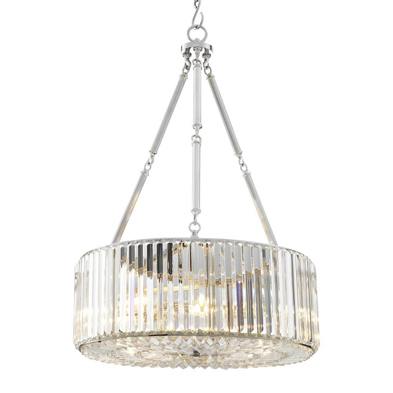 Люстра Chandelier Infinity Nickel Никель Прозрачный (Transparent) Люстра Chandelier Infinity Nickel Никель Прозрачный (Transparent) в Кирове | Loft Concept