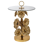 Столик металлический Golden Flower варинант исполнения - 1 | Loft Concept в Кирове