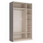 Шкаф трёхстворчатый платяной Satin Furniture варинант исполнения - 2 | Loft Concept в Кирове
