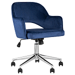 Кресло для компьютерного стола Veloury Blue варинант исполнения - 1 | Loft Concept в Кирове