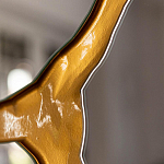 Зеркало кругле с декоративной золотой вставкой Golden Tree варинант исполнения - 2 | Loft Concept в Кирове