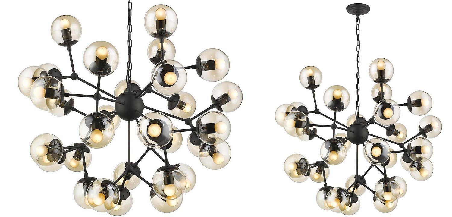 Люстра Modo Chandelier black Люстра Modo Chandelier black - Loft-Concept в Кирове