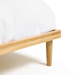 Кровать из массива дуба с пружинным блоком Mateta варинант исполнения - 7 | Loft Concept в Кирове