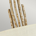 Бра с белым абажуром и элементами в виде натуральных веток Hinkley варинант исполнения - 2 | Loft Concept в Кирове