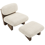 Кресло с оттоманкой Hawaii варинант исполнения - 2 | Loft Concept в Кирове