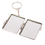 Зеркало брелок складное двухстороннее из натурального камня Малахит Stone Mirrors варинант исполнения - 3 | Loft Concept в Кирове