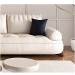 Диван кожаный с каркасом из массива дерева Furniture Medieval варинант исполнения - 4 | Loft Concept в Кирове