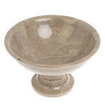 Конфетница из бежевого мрамора Stone Candy Bowl варинант исполнения - 2 | Loft Concept в Кирове