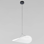 Подвесной светильник с белым тканевым плафоном в форме облака Crystal Cloud Junction варинант исполнения - 2 | Loft Concept в Кирове