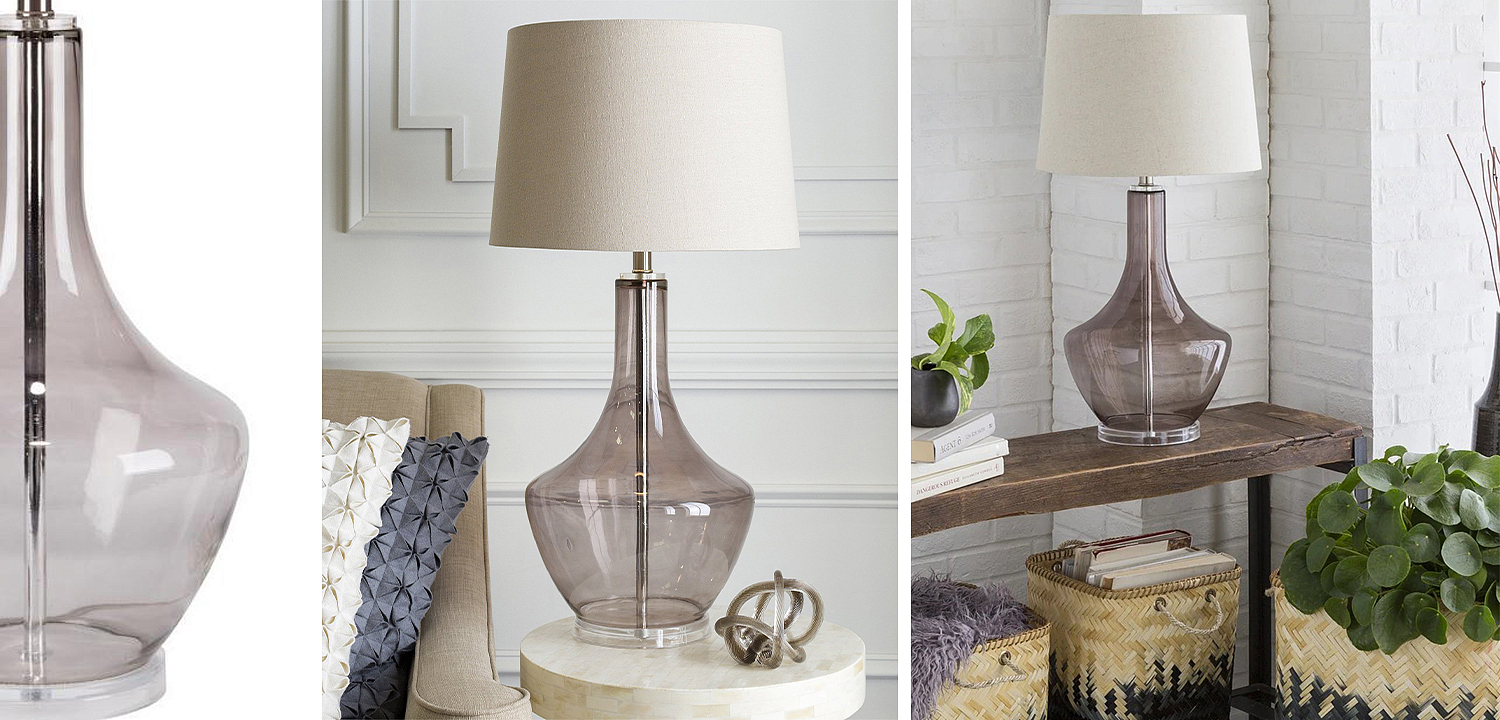 Настольная лампа Fantina Table lamp gray Настольная лампа Fantina Table lamp gray - Loft-Concept в Кирове